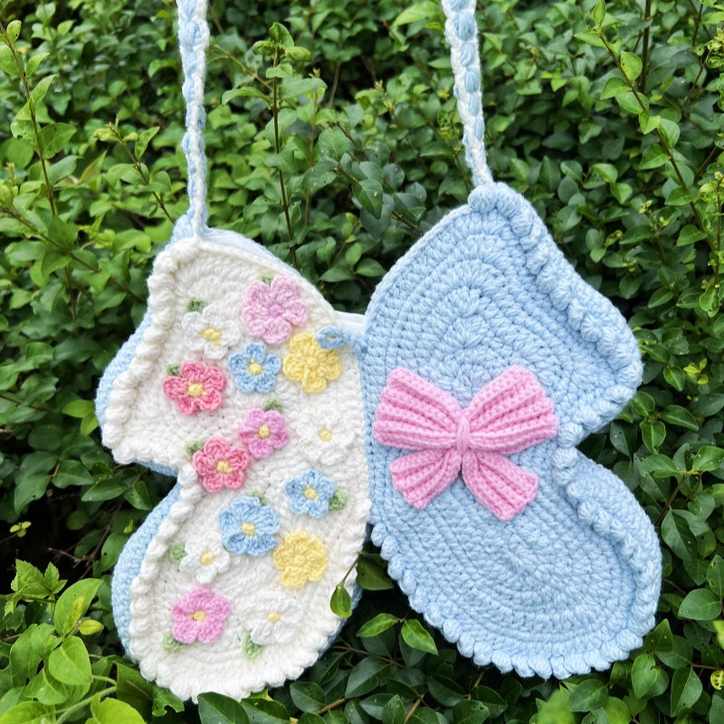 bags, cute bag, adorable bag, gorgeous bag, stunning bag, flower bags, handbags, handmade, sling bag, tute bag, crochet bag, school bag, shoulder bag, messenger bag, bag accessories, beach bag, travel bag, cross body bag, mini bag, pink bag, diy gifts, diy, gift ideas, handmade gift, fashion bag, bow bag, mini bag, bow, butterfly bag