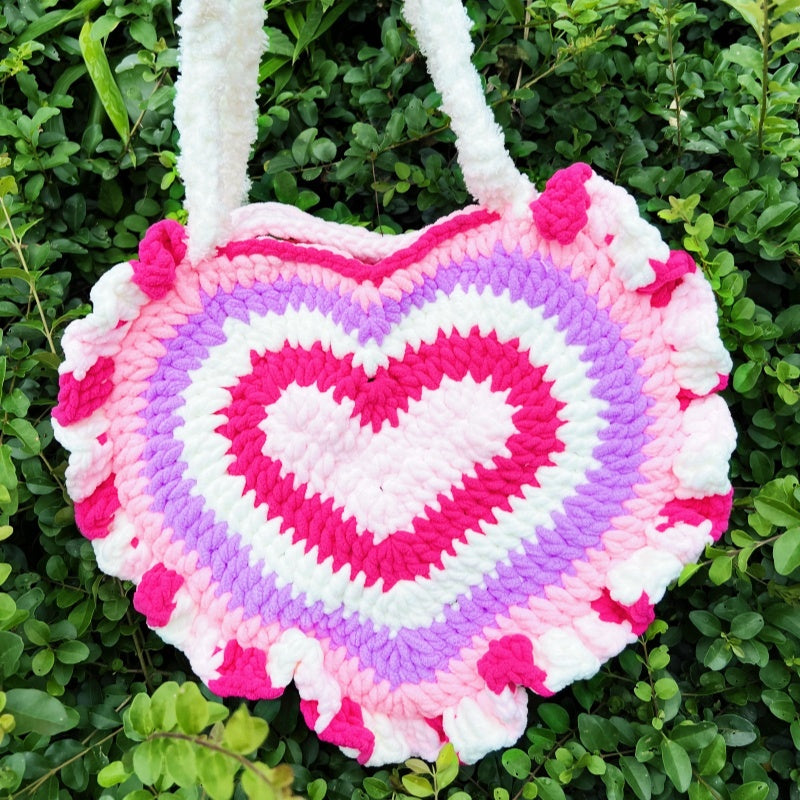 bags, cute bag, adorable bag, gorgeous bag, stunning bag, flower bags, handbags, handmade, sling bag, tute bag, crochet bag, school bag, shoulder bag, messenger bag, bag accessories, beach bag, travel bag, cross body bag, mini bag, pink bag, diy gifts, diy, gift ideas, handmade gift, fashion bag, mini bag, heart bag, heart