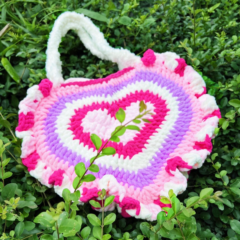 bags, cute bag, adorable bag, gorgeous bag, stunning bag, flower bags, handbags, handmade, sling bag, tute bag, crochet bag, school bag, shoulder bag, messenger bag, bag accessories, beach bag, travel bag, cross body bag, mini bag, pink bag, diy gifts, diy, gift ideas, handmade gift, fashion bag, mini bag, heart bag, heart