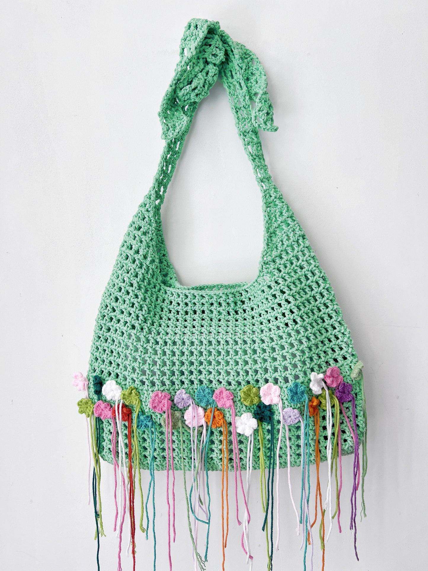 Crochet Summer Tassel Bag